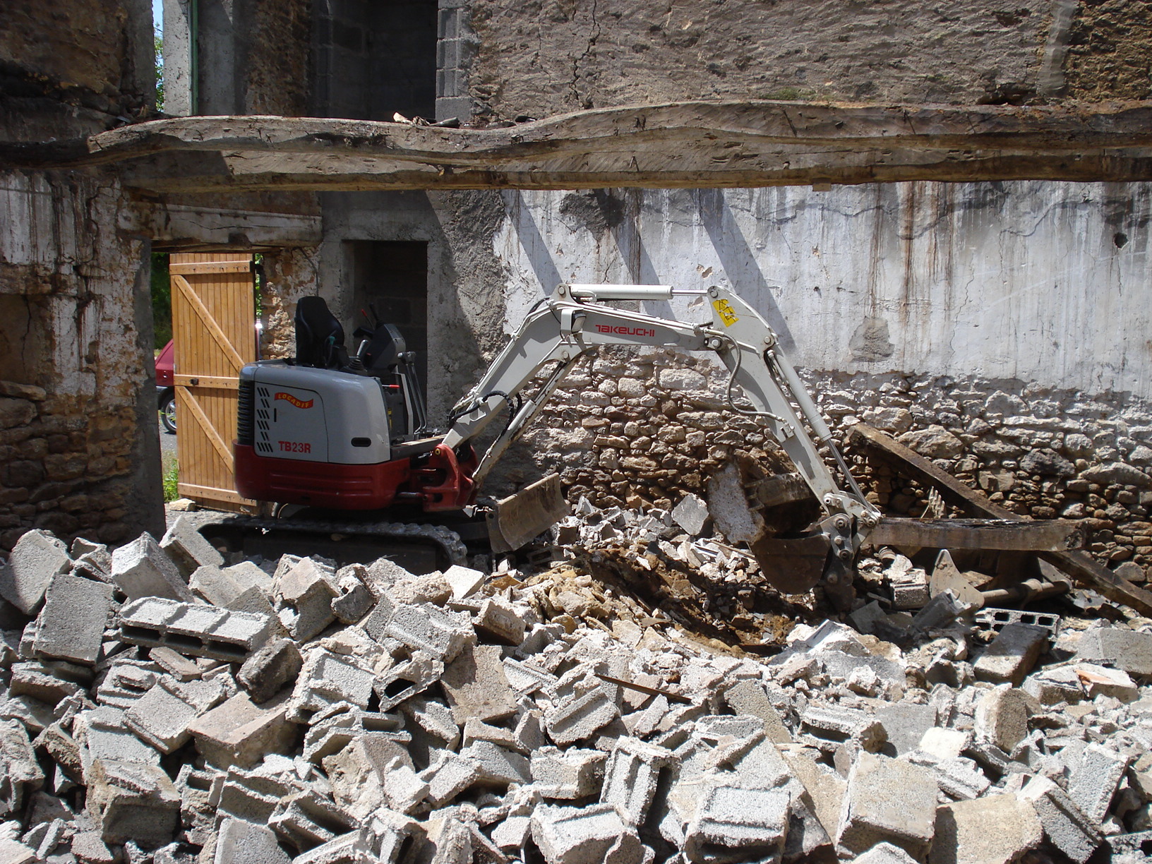 Démolition à Ploeren