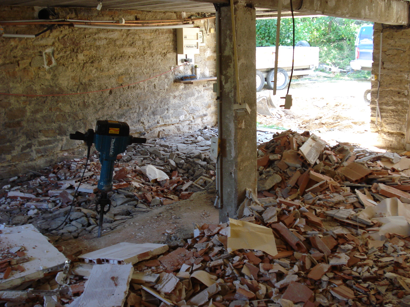 Démolition à Hennebont