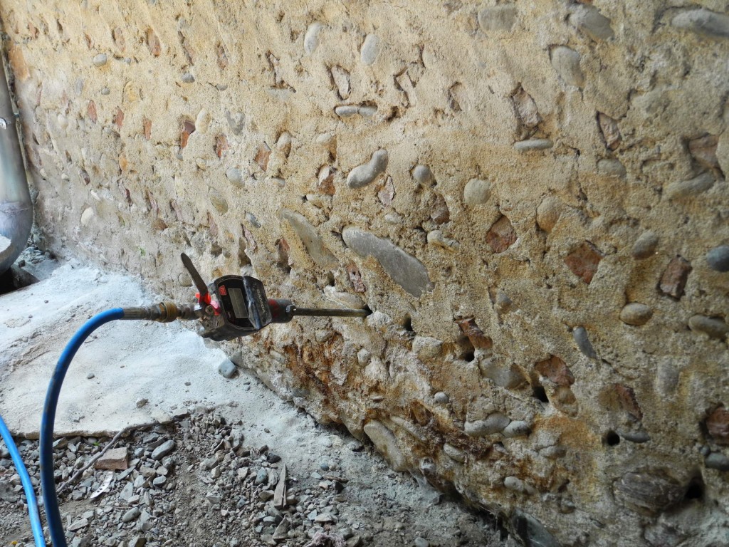 Traitement de remontées capillaires dans le Morbihan
