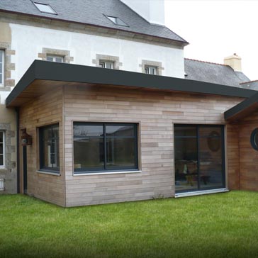 Extension de maison dans le Morbihan