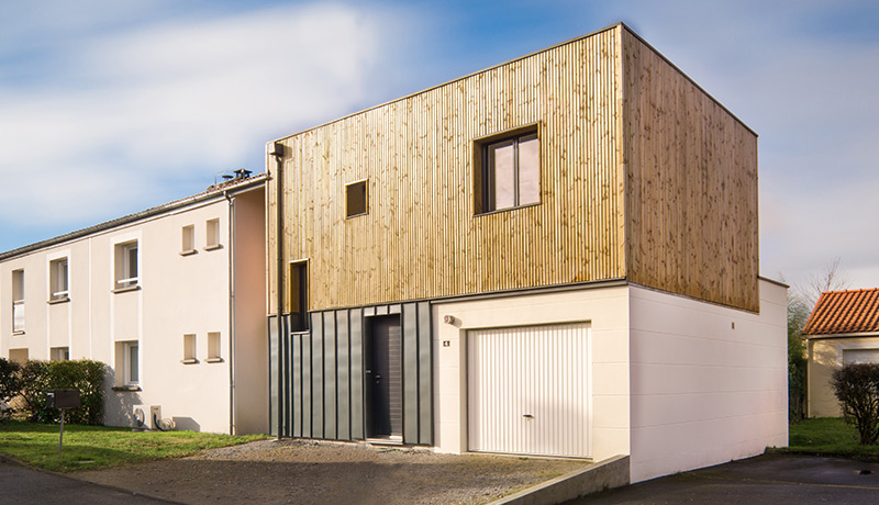 Surélévation de maison La Gacilly