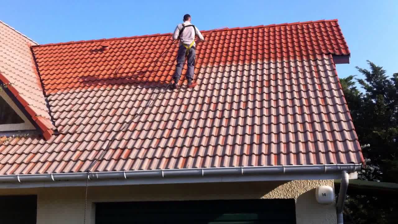 Hydrofuge de toiture à La Chapelle-Gaceline